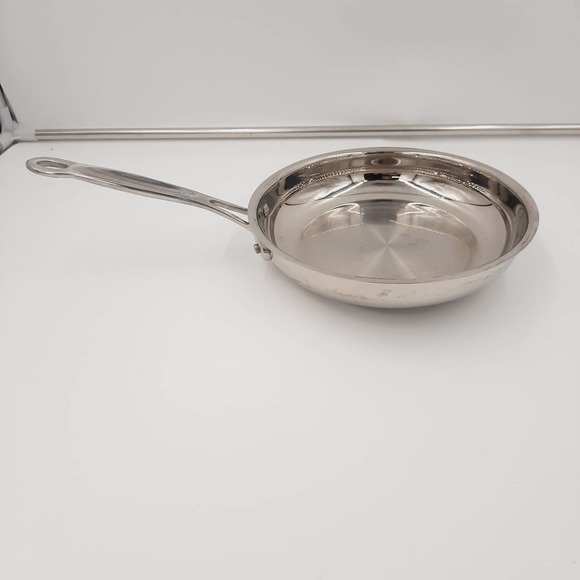 Cuisinart 722-20 8" Chefs Classic Stainless Steel Open Skillet No Lid Saute Pan - Picture 3 of 7